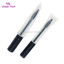 Clear plastic packing tube PP / PVC / PC See-through plastic tube